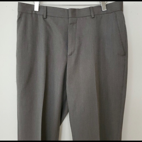 Banana Republic Pants Trousers Tailored Gray Brown - Picture 3 of 10